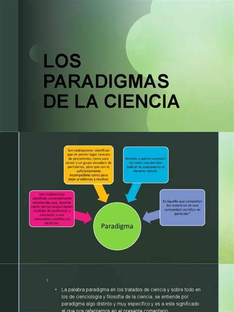 Los Paradigmas De La Ciencia Pdf