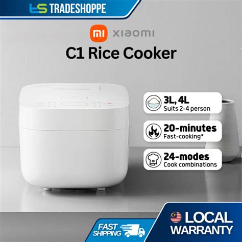 Xiaomi Mijia C1 Rice Cooker 3L 4L 5L Fast Cook Large Capacity