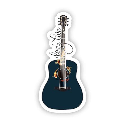 Taylor Guitar Sticker - Etsy