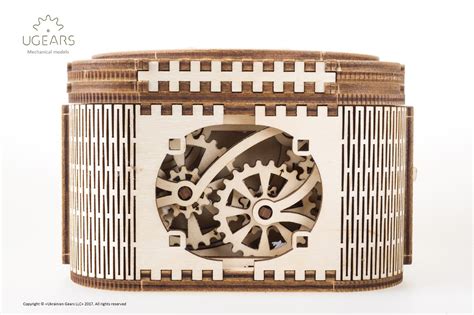 UGEARS Treasure Box Mechanical Model