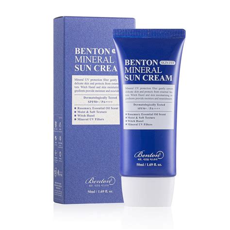 Benton | Skin Fit Mineral Sun Cream 50ml | Available in Qatar – All ...