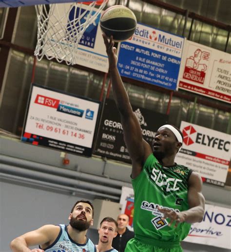 basket ball NATIONALE 2 masculine 15e journée Pont de Chéruy