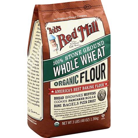 Bob S Red Mill Organic Stone Ground Whole Wheat Flour Flour