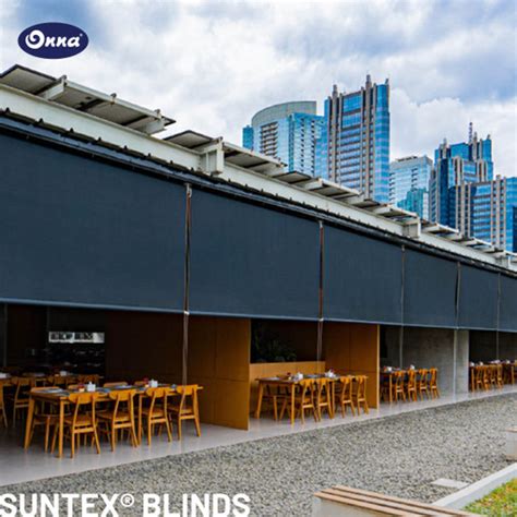 Jual Onna Suntex Blind Tirai Outdoor Penahan Angin Minimalis Modern