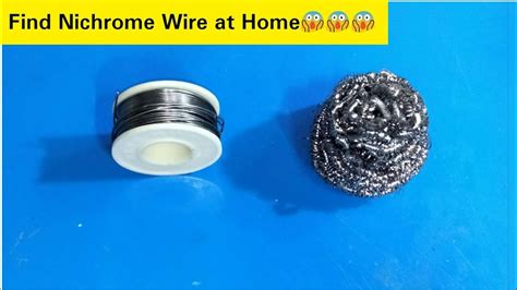 how to find nichrome wire at home HowToFind Nichromeफर म