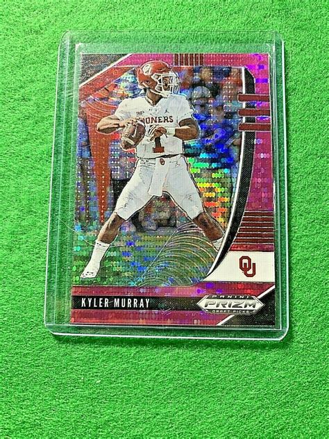 KYLER MURRAY PINK PULSAR PRIZM CARD JERSEY 1 CARDINALS 2020 Prizm DP