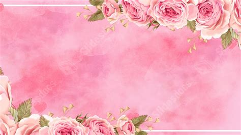 Fondo Degradado Rosa Romántico Boda Flor Literario Matrimonio