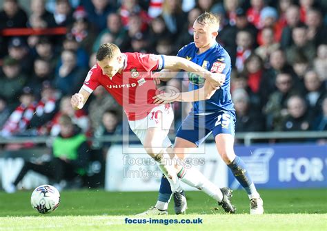 Wrexham V Mansfield Town Sky Bet League Focus Images Ltd