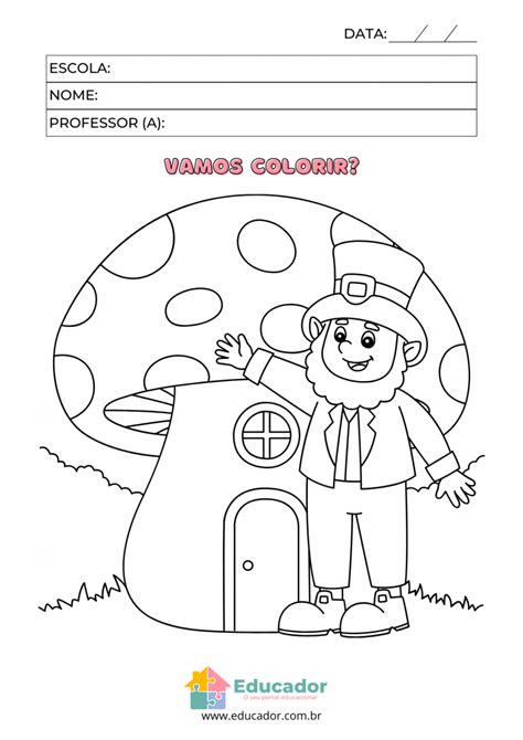 50 desenhos para colorir - infantil - Educador