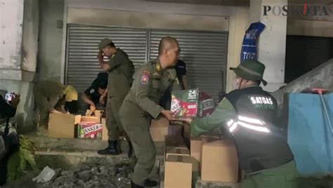 Tempat Hiburan Malam Di Bogor Di Razia Satpol PP Ribuan Botol Miras