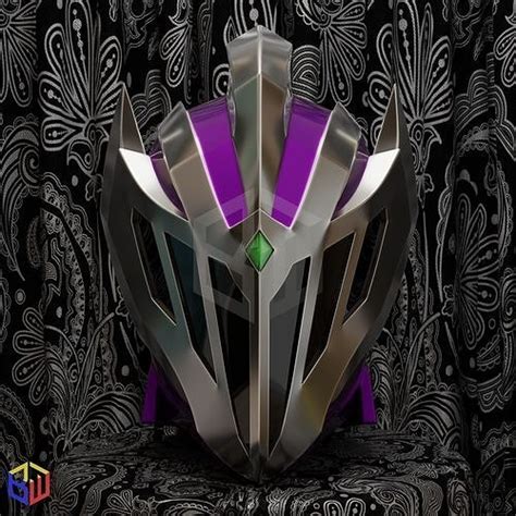 Power Rangers Void Knight Helmet 3D model 3D printable | CGTrader