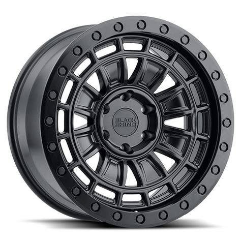 Matte Black Truck Rims - TRUCKS