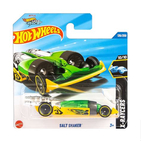 Hot Wheels Salt Shaker X Raycers Serisi Şeffaf Cast Model