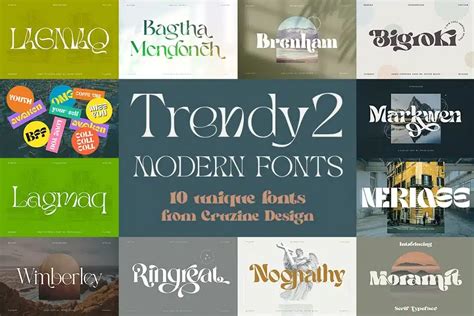 25 Best Creative Fonts For Stand Out Designs 2024