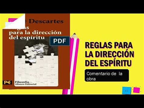 Reglas Para La Direccion Del Espiritu Youtube