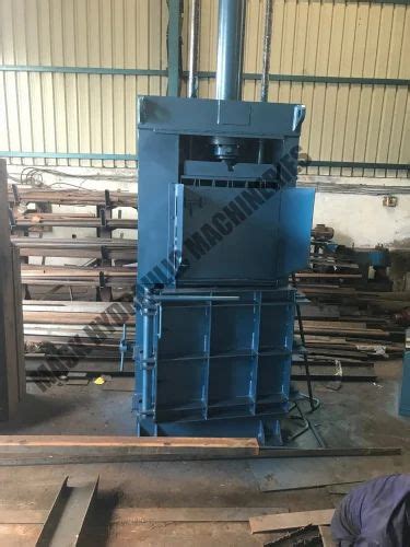 Mild Steel Plastic Bottle Baler Machine Max Load Capacity Ton At