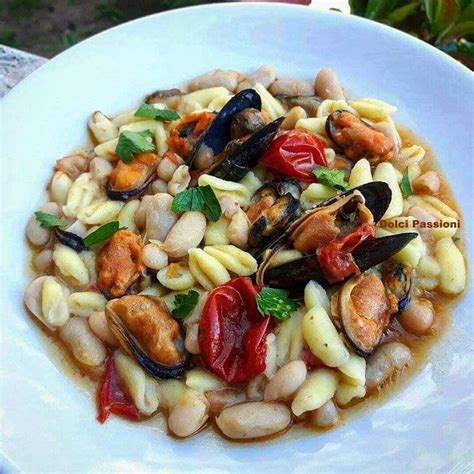 Cavatelli Con Cozze E Fagioli Dolci Passioni