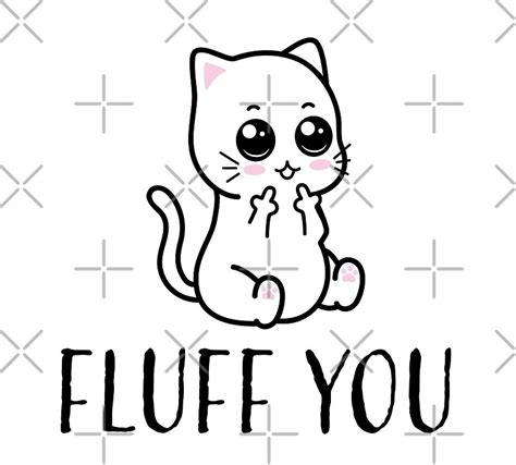 Fuck You Emoji Cat By TaintedTouch Redbubble