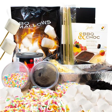 Buy Marshmallow Toasting Kit Smores Kit With Giant Marshmallows For