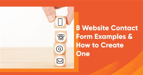 8 Website Contact Form Examples & How to Create One