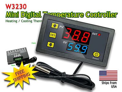 W3230 110 220V High Precision Digital Temperature Controller Thermostat