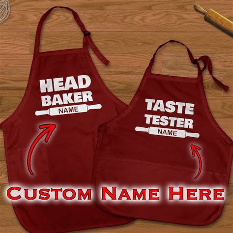 Mom Daughter Apron Etsy