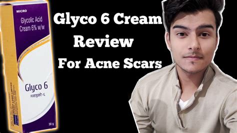 Glyco 6 Cream | glycolic acid | Remove pigmentation | Acne Scars | pimple marks| glycolic acid ...