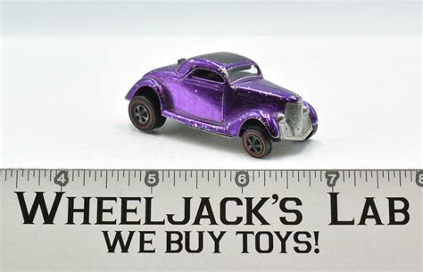 Classic Ford Coupe Purple Hot Wheels Redline Vintage Mattel RL Wheeljack S Lab
