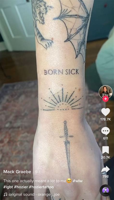 Born Sick Tattoo