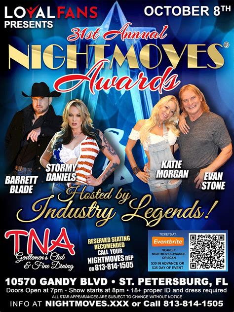 NightMoves Online | Stormy Daniels, Barrett Blade, Katie Morgan and Evan Stone to Host the 31st ...