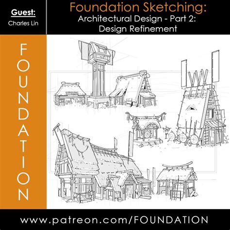 Foundation Patreon Foundation Sketching Architectural Design Part 2