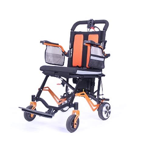 Supply Ultra Light Folding Electric Wheelchair Wholesale Factory