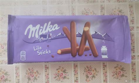 Печенье Milka Choco Sticks Переименован в Lila Sticks если что