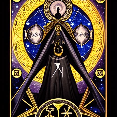 Celestial Tarot Card 8k · Creative Fabrica