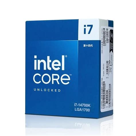 Процессор 14700K Core i7 14-го поколения, BOX (без кулера), 20 яд., 4. ...