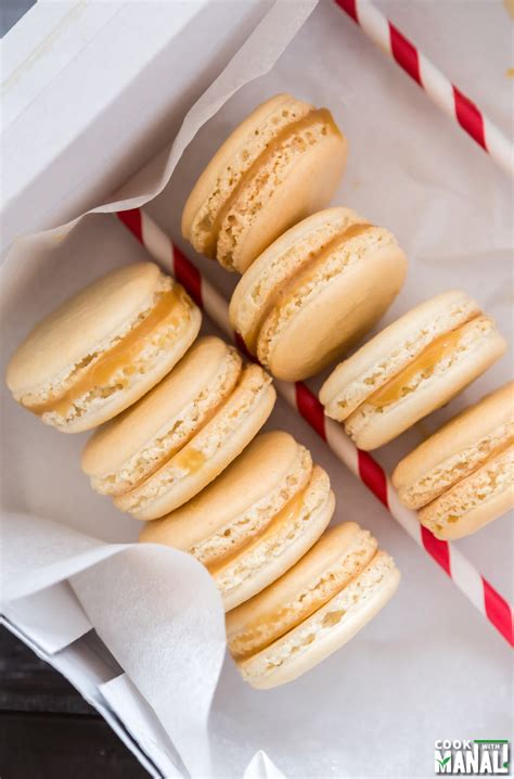 Salted Caramel Macarons Cook With Manali