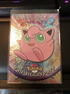 Topps Chrome Jigglypuff Pokemon Card Ebay