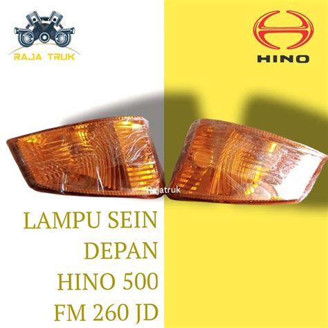 Jual Lampu Sen Depan Hino Lohan Fm Jd Front Sein Lamp Shopee