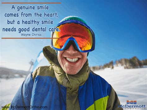 A genuine smile comes from the heart, but a healthy smile needs good ...