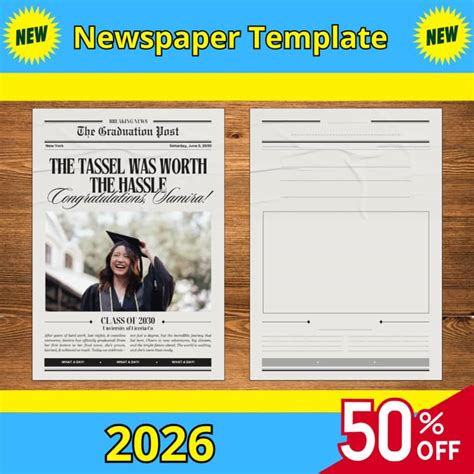 Newspaper Template 2026 Best Seller By Agmaxone Tpt