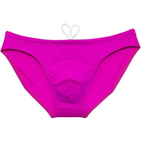 Botmois Men S Swim Hipster Briefs With Lining Drawstring Bathing Suits Swimwear Mini Bikini Surf