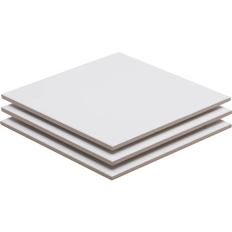 WHITE GLOSSY 15X15 | Megaflis.no
