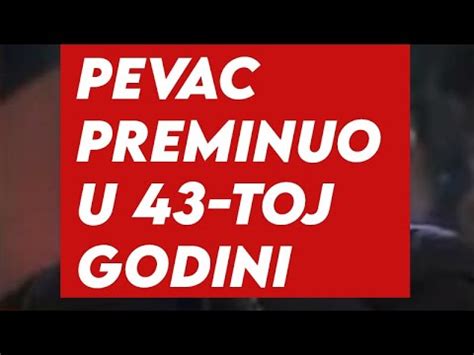 Pevac Promenio Veru Preminuo U Toj Godini Ovako Su Izgledali