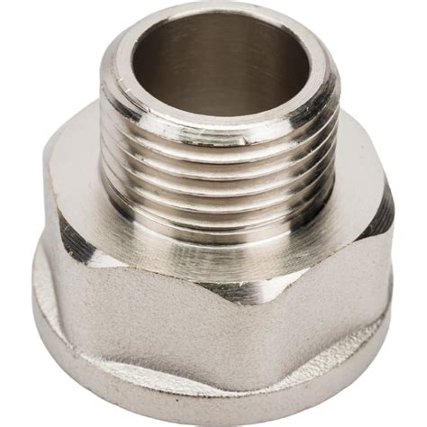 Переходник DOUBLE-LIN резьбовой, латунный вр/нр 3/4"-1/2" LL6124 (3/4 ...