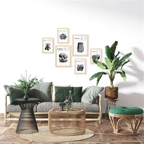 Set De Posters De Vegetales Coleccion De L Minas Con Estetica