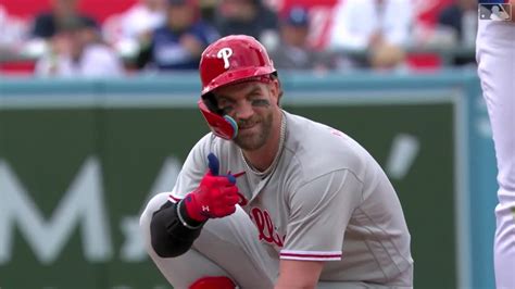 Bryce Harper Doubles For His First Hit Of 2023 05032023