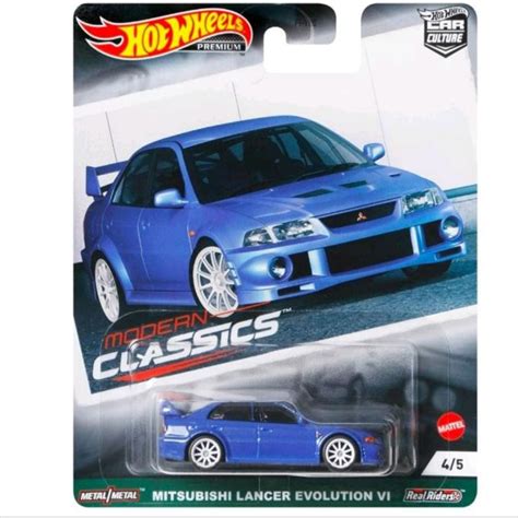 Jual Hot Wheels Mitsubishi Lancer Evolution VI Classic Modern Series Indonesia Shopee Indonesia