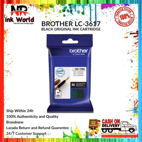 Brother Lc Black Original Ink Cartridge Lc Lazada Ph