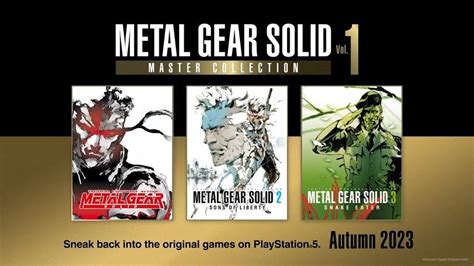 Konami Reveals METAL GEAR SOLID: MASTER COLLECTION VOL. 1 Releasing ...