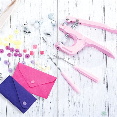snap set  colors buttons  snap plier high quality snap plier